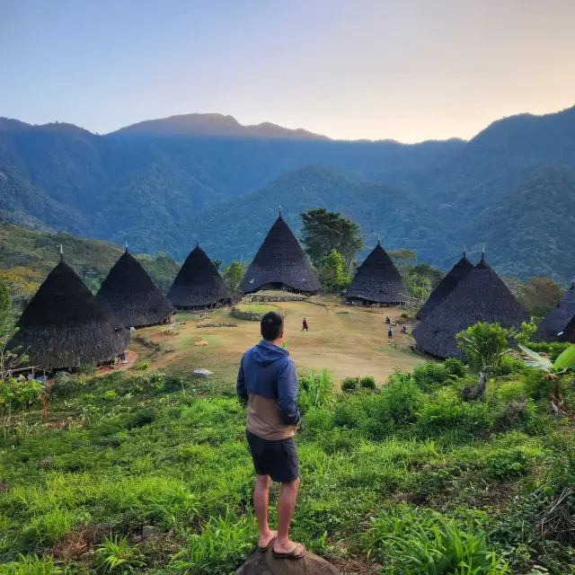 Traditional village of Wae Rebo in Indonesia!