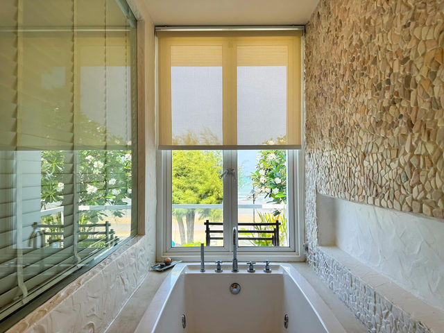 Pool villa ปราณบุรี ติดทะเล บรรยากาศดีมาก