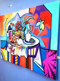 Eat a bit of art at Solana mall