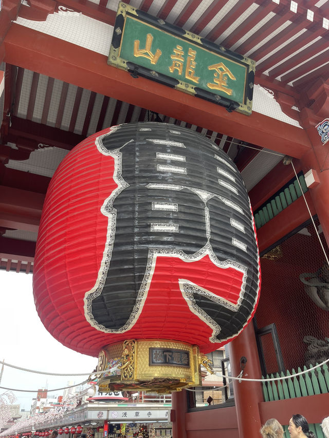 人潮推我過雷門，撞翻古今東京⛩️