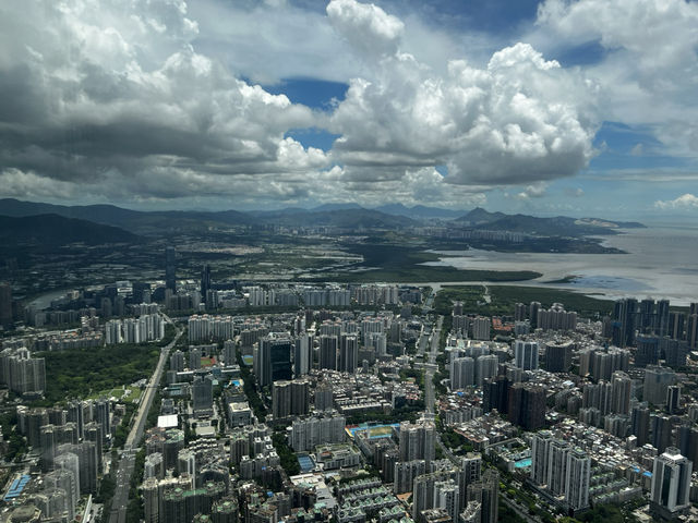 The Top of Shenzhen at the Ping An Finance Centre