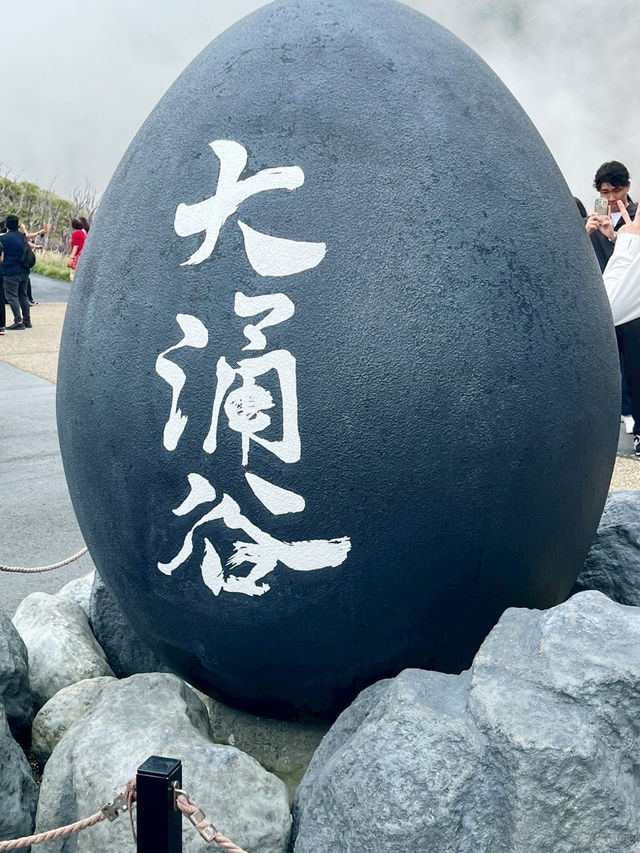 箱根必吃黑蛋在這！搭纜車賞地熱景超震撼🚡