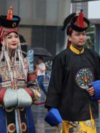 蒙古🇲🇳穿蒙古袍的蒙古人民族文化節