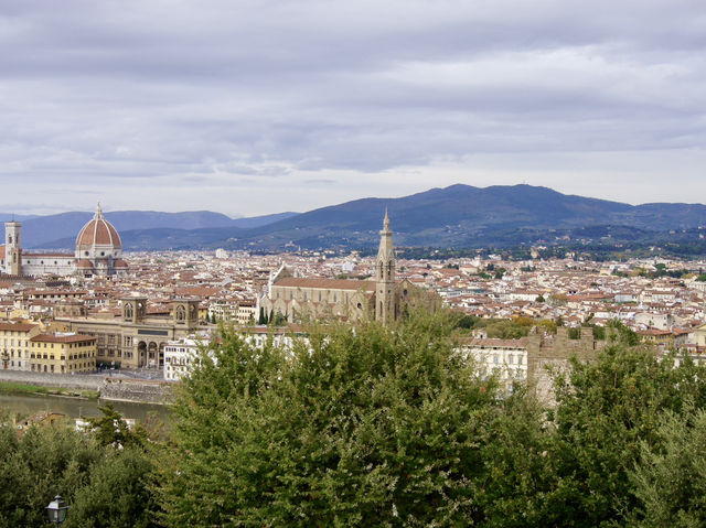 🌇 Sunset Magic at Piazzale Michelangelo