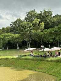 คาเฟ่กลางธรรมชาติ วิวอ่างเก็บน้ำ ที่กาปี้ป่าร่า ชล