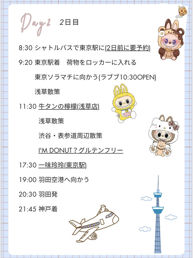 1泊2日東京ディズニーシー🐭✨