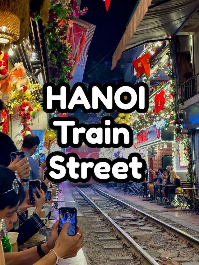 ปักหมุดที่เที่ยวฮานอย Hanoi Train Street 