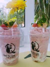 🌿☕ รีวิว คาเฟ่สีขาว “ชิง กะ ลิง” 🐒
