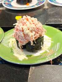 ซูชิหน้าล้น ที่ล้นจริง หมดนี่ไม่ถึง2พัน🍣