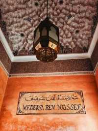 📚 Medersa Ben Youssef – A Masterpiece of Islamic Architecture 🕌
