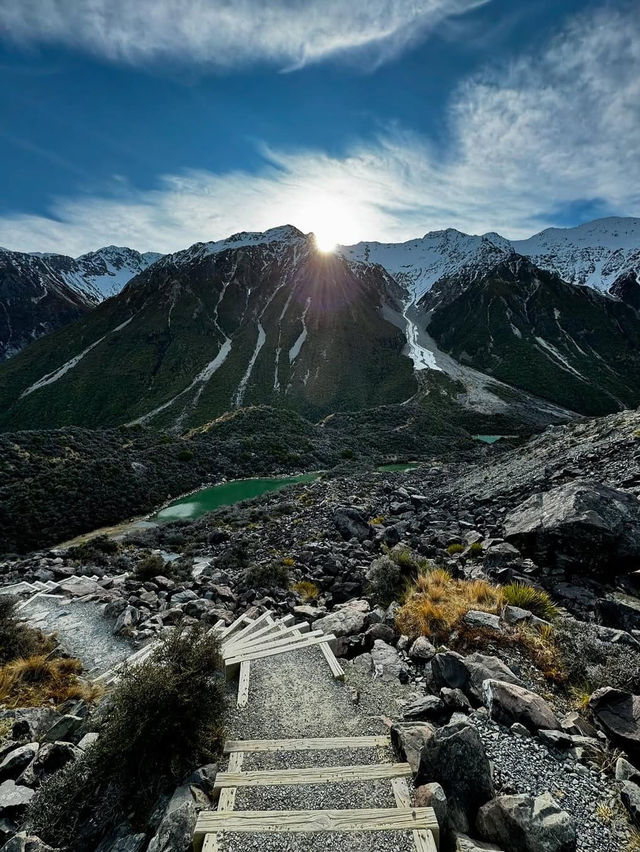 Exploring the Blue Lakes and Tasman Glacier Walks in Canterbury