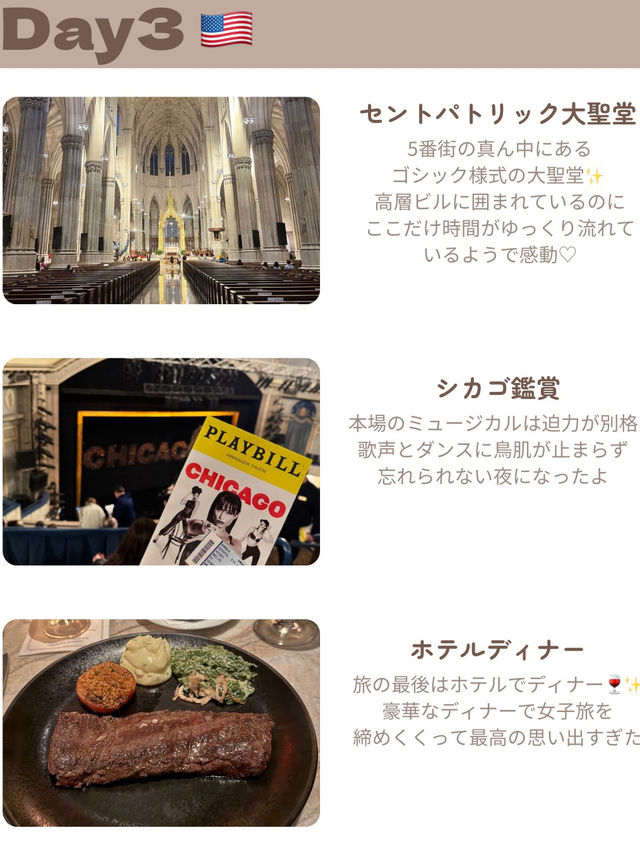 週末+有給で行くNY女子旅