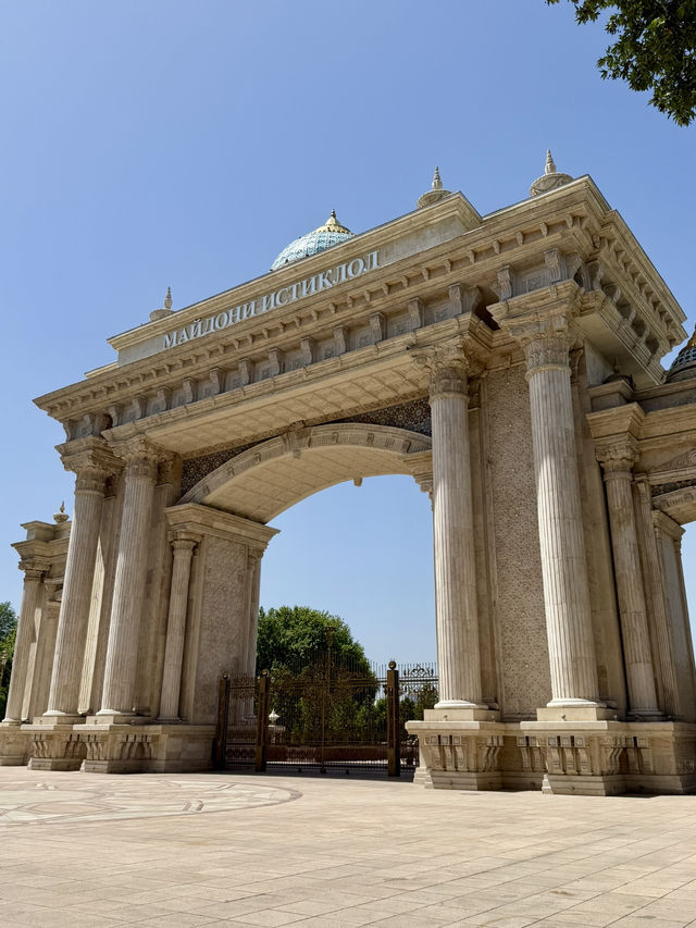 🏛️ City Walk Through Dushanbe, Tajikistan