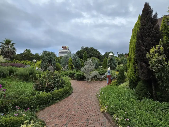 Jeju herb garden