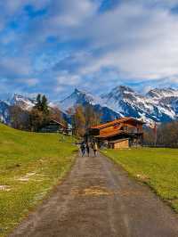 🚡 ลอยเหนือหุบเขา Jungfrau กับกระเช้าแดง Isenfluh