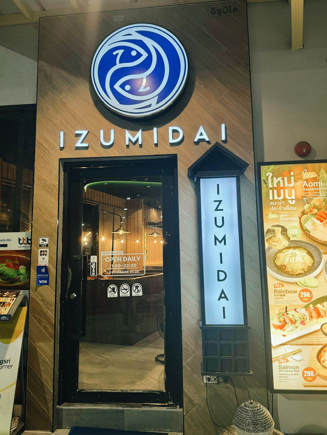 Trying Handroll at Izumidai