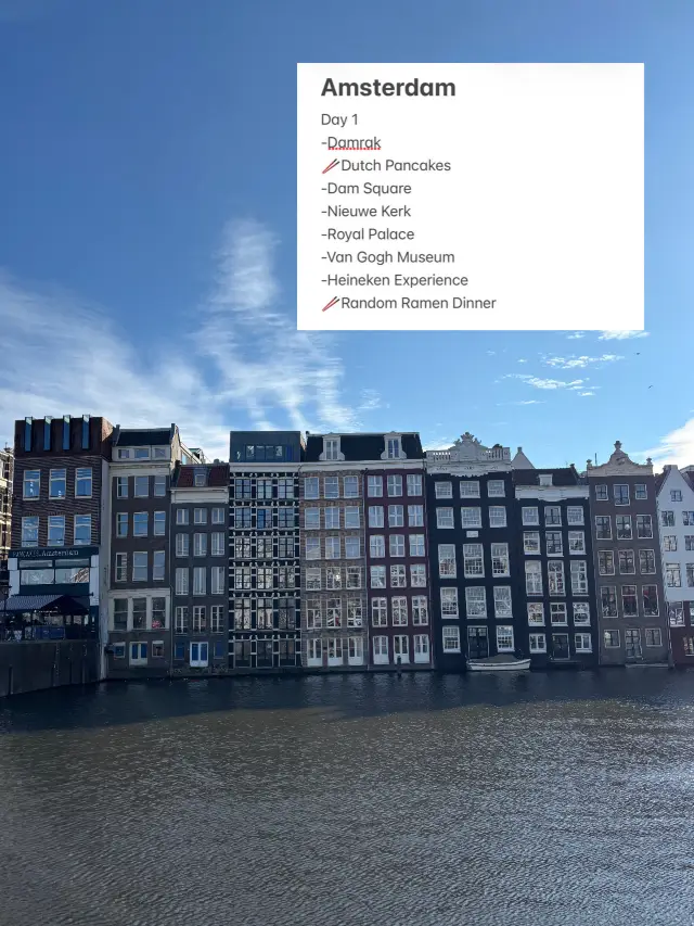 Amsterdam City Walk - Day Trip Itinerary 