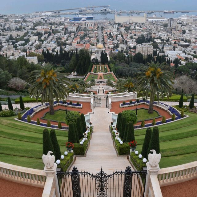 The Magnificent Shrine of the Bab in Haifa The Magnificent Shrine of the Bab in Haifa
