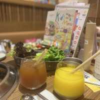 餐廳設有小朋友遊樂場 是大人的天堂 @炑八韓烤親子餐廳