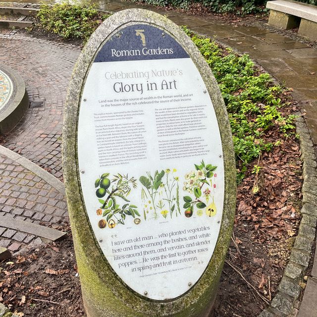 Roman Gardens in Chester 