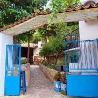 A Charming Cobbled Town in Greece