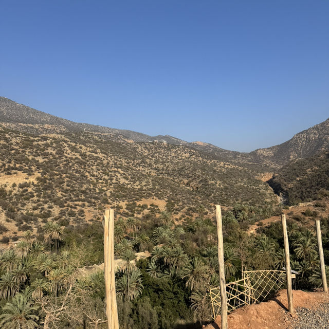 We visited agadir mountains