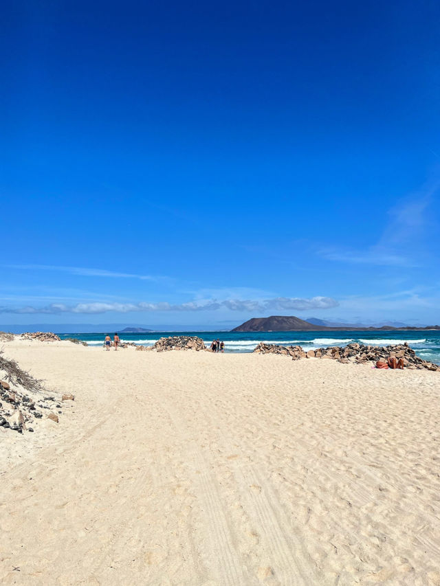 The beautiful beaches of Corralejo Fuerteventura 🇪🇸