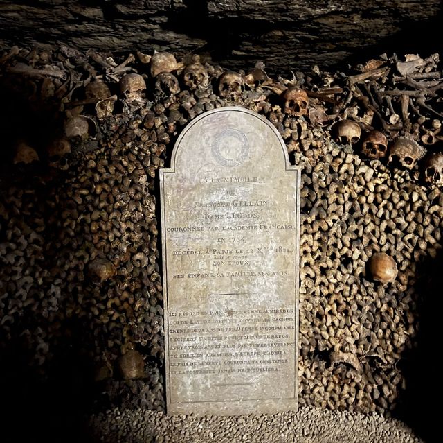 Catacombs of Paris always amazes!
