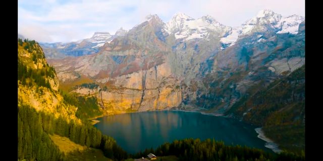 Alpine scenery in all four seasons.