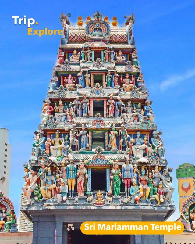 Five temples in Singapore