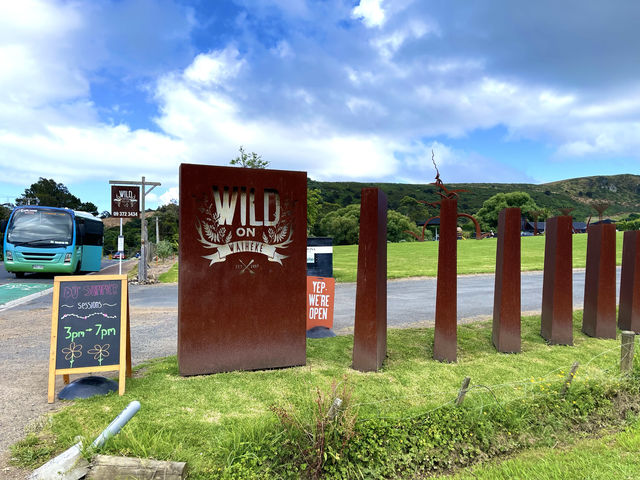 品酒 WILD ESTATE酒莊 激流島 奧克蘭