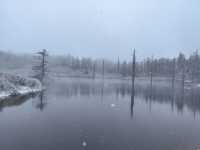 姊妹們！實拍瓦屋山又又又下雪啦