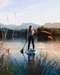 Experience Endless Fun with the Bluefin Cruise SUP in Bavaria! 💙🛶