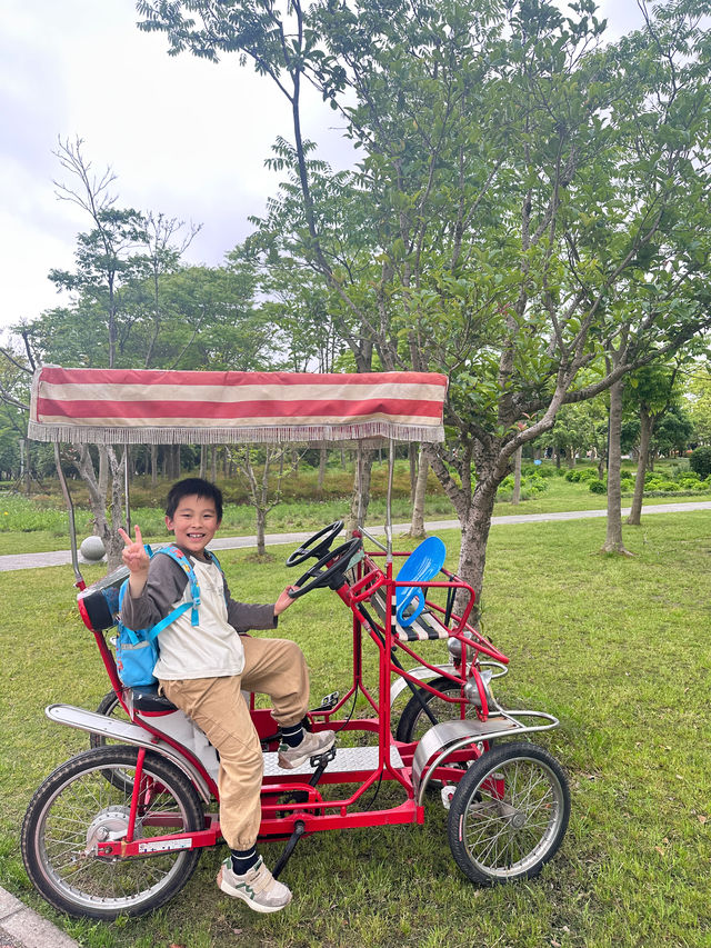 親子遛娃，假期留一天給奇蹟花園吧