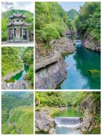 浙江磐安十八渦，深山峽谷，地質奇觀，山清水秀
