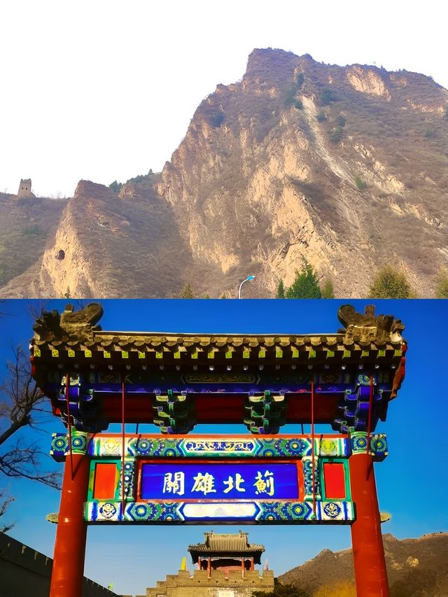 天津黃崖關長城位於天津市薊州區最北端30公里處的東山上