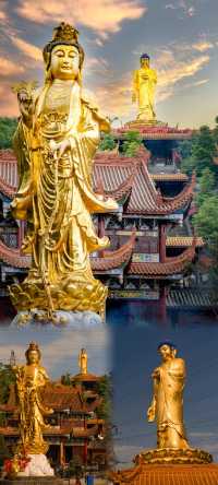 成都地鐵直達的古寺，據說在這裡所求皆能如願。