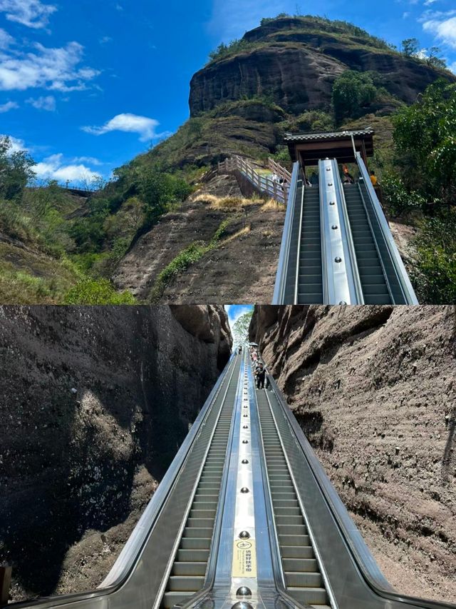 "客家第一神山"冠豸山。