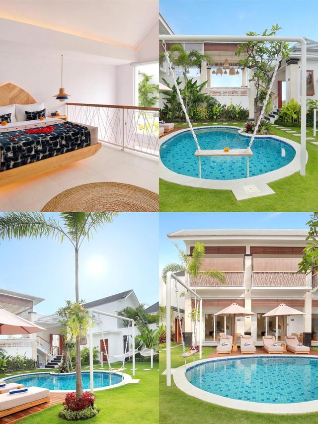 長谷 | 夢幻住處 Aeera Villa Canggu   酒店：Aeera Villa 。