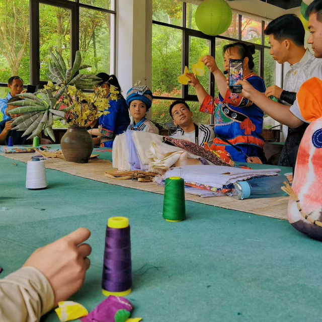 重慶石柱之旅｜體驗非遺夏布手工，做一隻憨憨“布老虎”帶回家