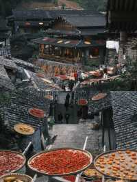 滿山都是紅柿子的600年古村，該他火了！