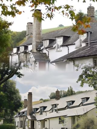 Stumble into an English countryside and encounter Weeke Barton