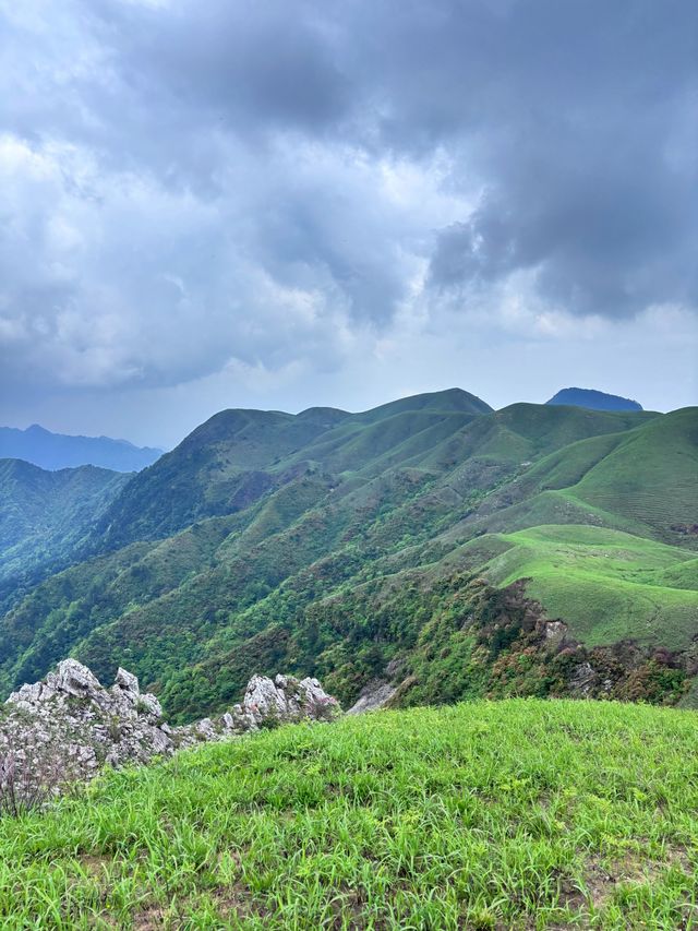 五一期間嘅武功山實況