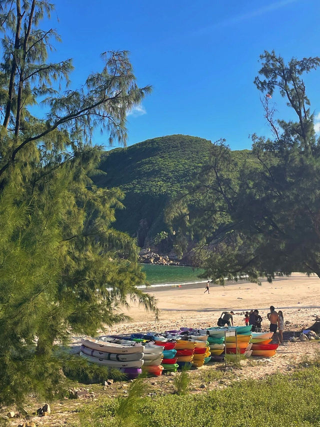 🌊香港白臘村，皮划艇樂趣滿滿！