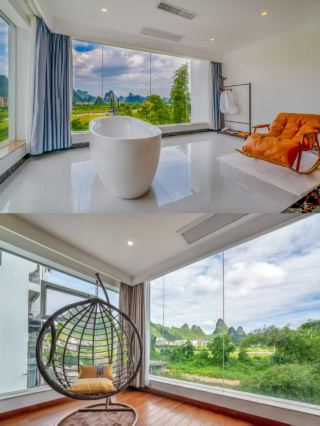 Guilin Yangshuo River View Villa! So cozy you won't want to leave