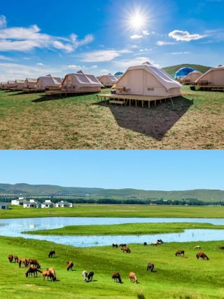 Ulanqab - Campground by the Volcano