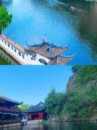 紹興東湖:坐烏篷船穿越『小桃源』,邂逅江南最詩意嘅春天