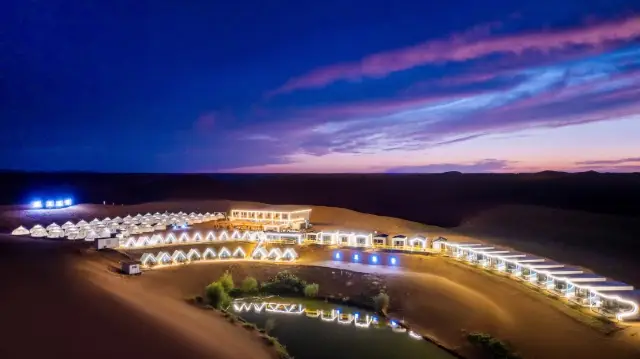 Zhongwei Starry Desert Camping Hotel丨A Romantic Night Under the Galaxy