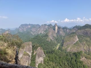 The magnificent Langshan, stunning Danxia landform
