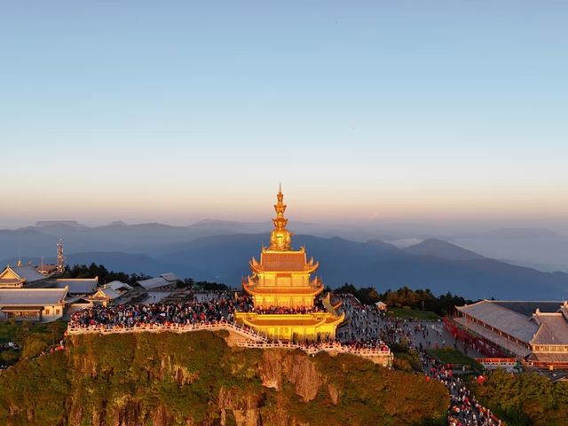 金頂仙氣打卡攻略